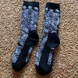 Miley Cyrus x Converse high socks paisley